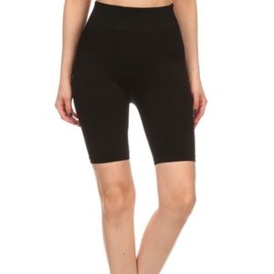 Black Biker Shorts